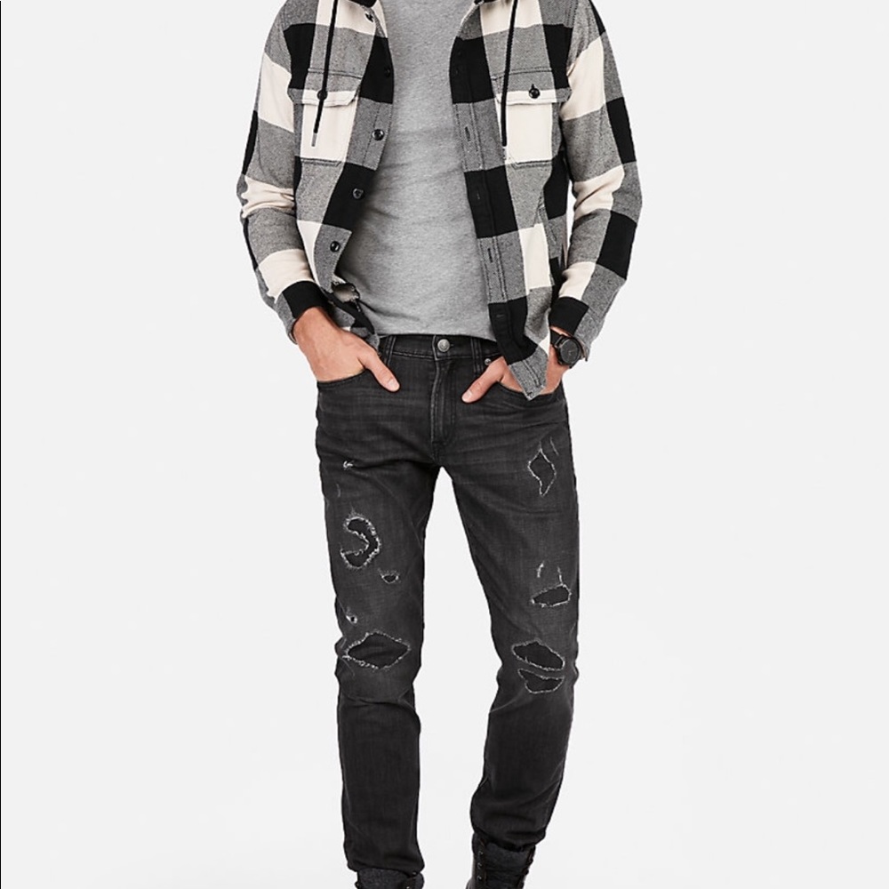 Express Destroyed Jeans 32x30